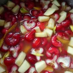 A picture of Asinan buah suka suka.