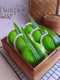 Foto resep Bakpao pandan isi coklat