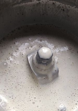 A picture of Homemade veg mayo.