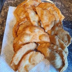 A picture of Claudia's Panzerotti.
