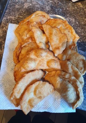 A picture of Claudia's Panzerotti.