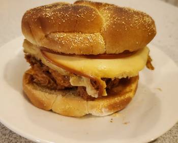 Easy Make Recipe Brads Hawaiian bbq pulled pork sandwich Most Delicious