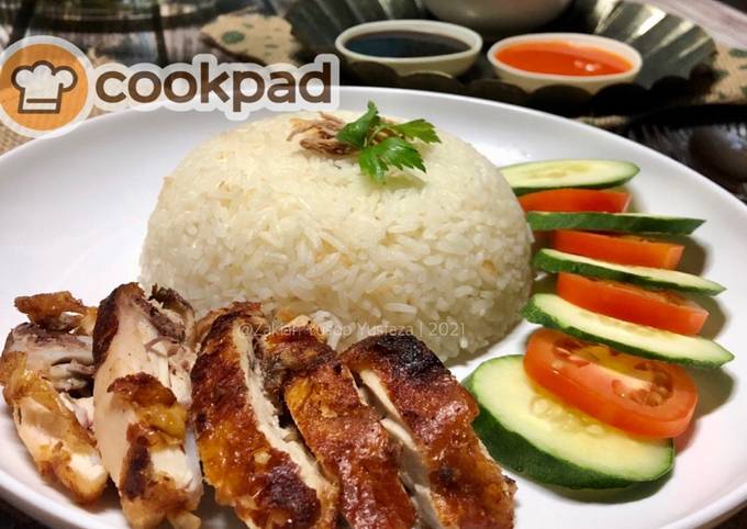 Bagaimana Menyiapkan Singapore Chicken Rice 🇸🇬 yang Lezat