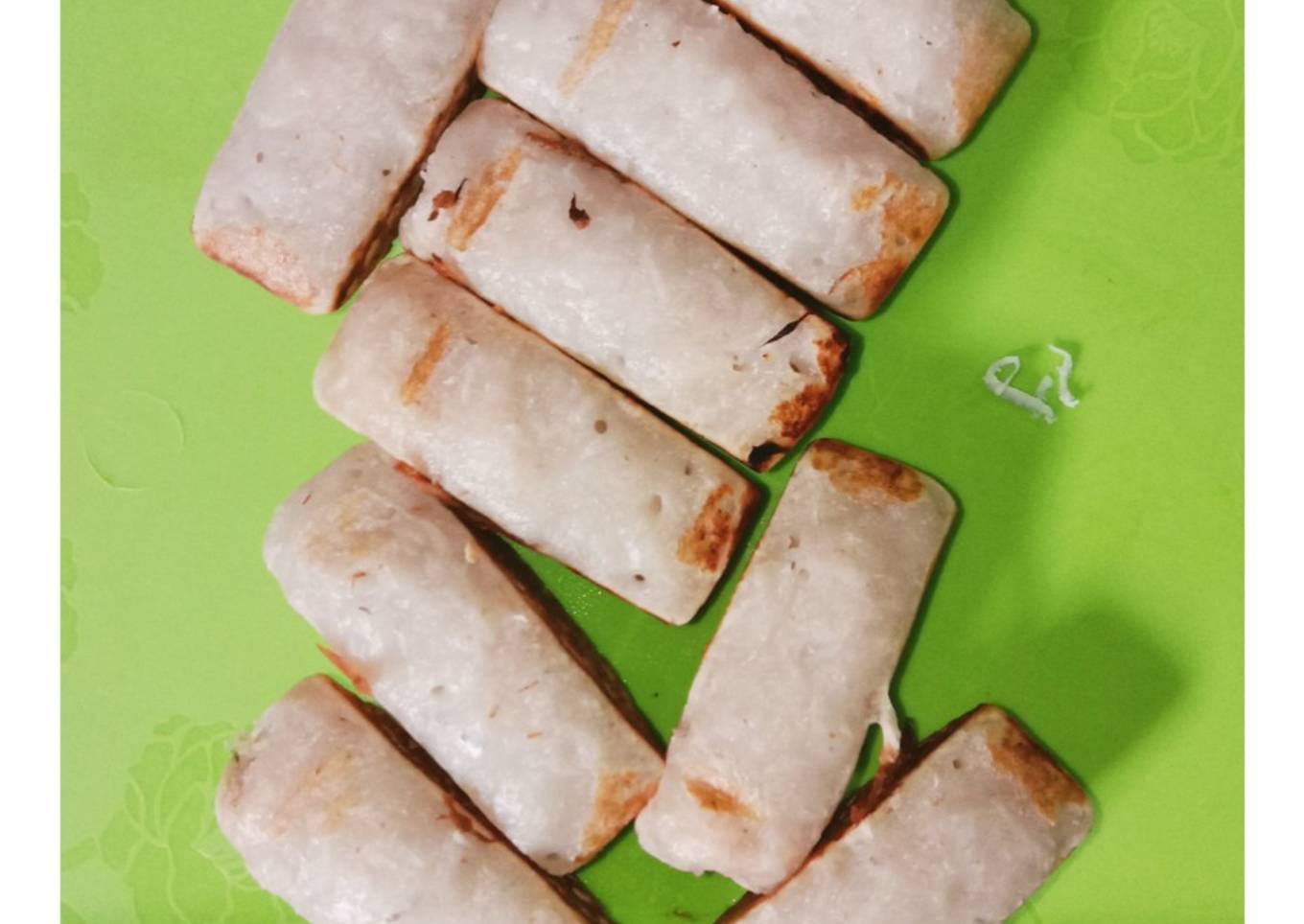 Kue pancong Kelapa tepung beras