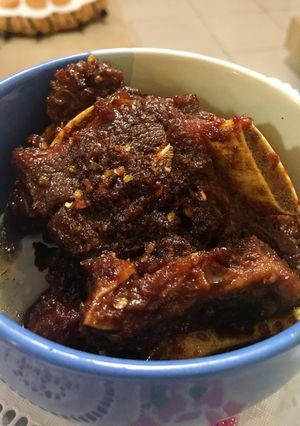 Foto resep Iga bakar pedas manis