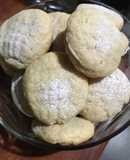Galletas de queso crema y crema de cacahuate