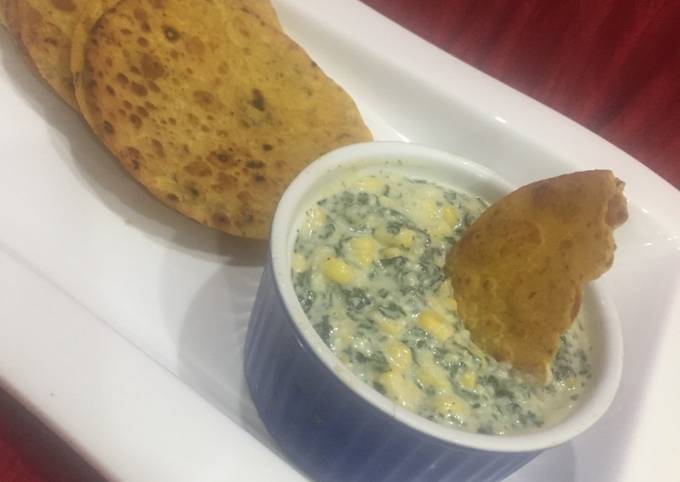 Recipe of Favorite Spinach &amp; corn dip