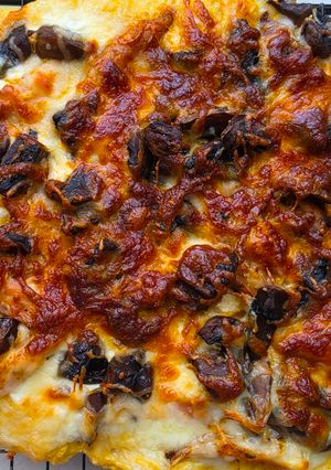 Cukkinis langalló/pizza recept fotója
