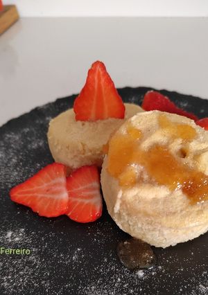 Una foto de Bizcochitos de harina de arroz al microondas