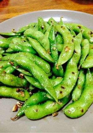 A picture of Grilled Edamame.