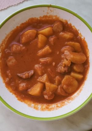 Paprikás krumpli recept fotója