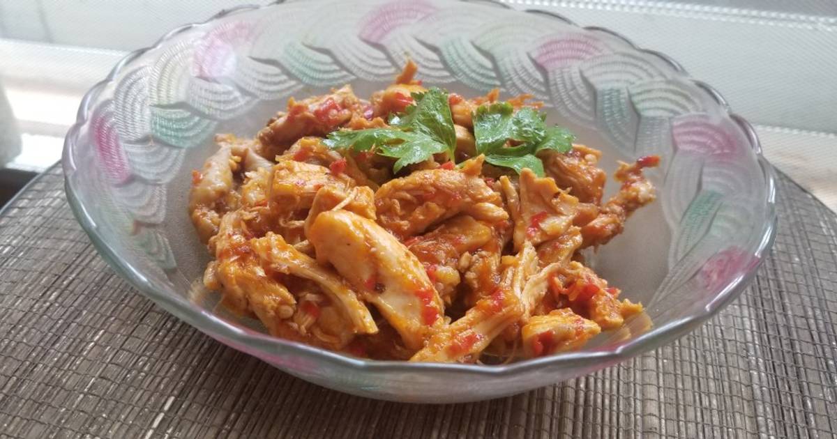 Resep Ayam Suwir Pedas Manis oleh Putri Arnika Cookpad