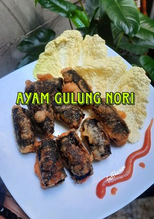 Foto resep 734. Ayam Gulung Nori