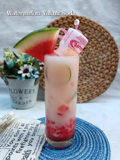 Foto resep Watermelon Yakult Soda