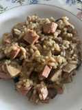 Risotto con Foie, Shiitake y Trufa con Prosecco