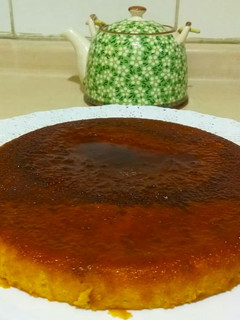 Una foto de Budín de pan muy fácil