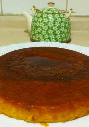 Una foto de Budín de pan muy fácil