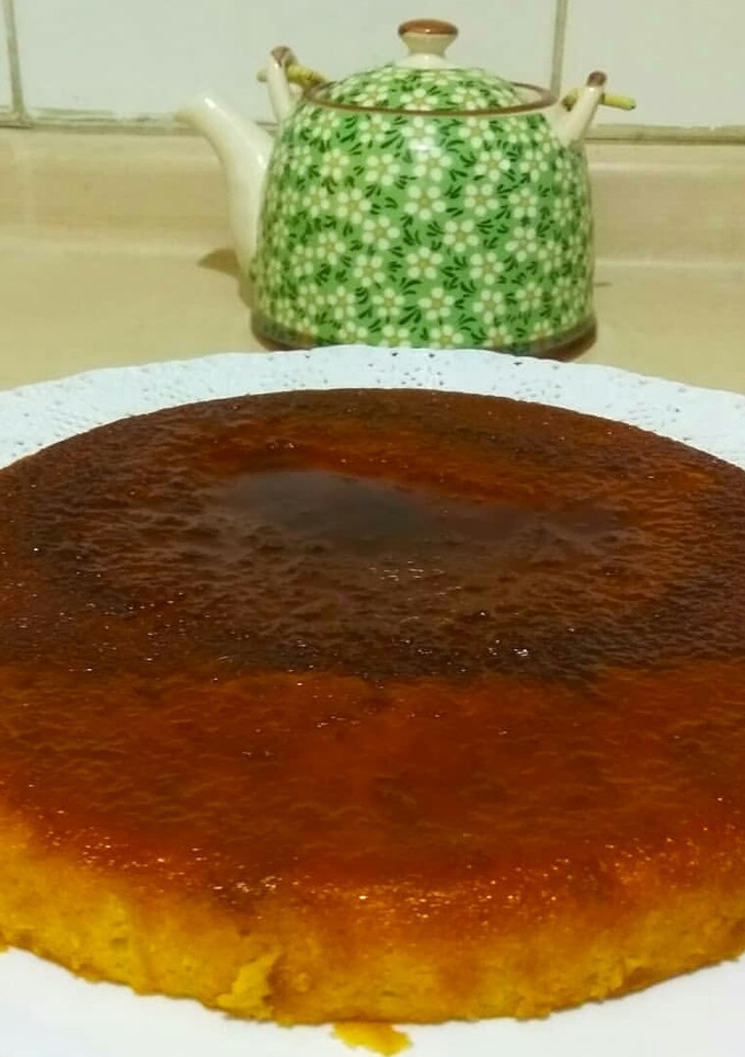 Una foto de Budín de pan muy fácil