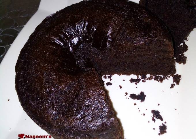 Super Moist Eggless Chocolate Cake recipe 2