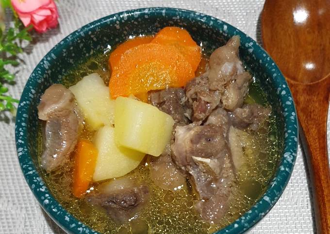 Resep Sop Buntut, Sempurna