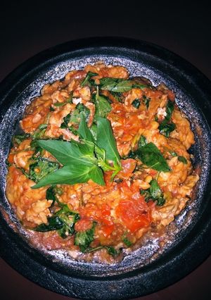 Foto resep Tempe penyet sambal kemangi