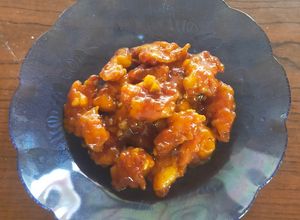 Foto resep Chicken karaage pedes manis