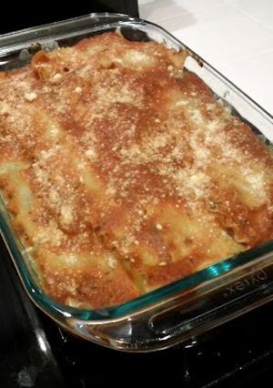A picture of Cannelloni.