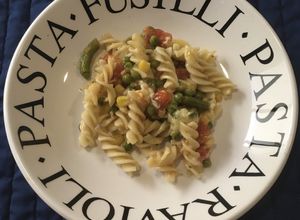 Una foto de Fusilli primavera