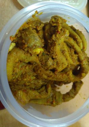 Foto resep Usus ati rempela bumbu serapah pedas