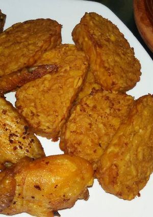 Foto resep Ayam tempe goreng
