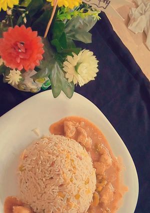 A picture of Sizzling chicken.