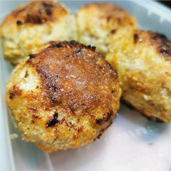 A picture of Baked Scotch Egg (super easy & yummy)  For all Meat Lovers!.