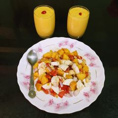 A picture of Egg Mango Salad.