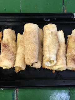 Una foto de Rollitos de manzana
