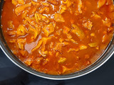 Oreja y morro en salsa con chorizo
