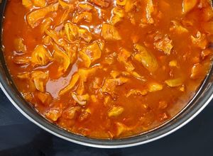 Foto principal de Oreja y morro en salsa con chorizo