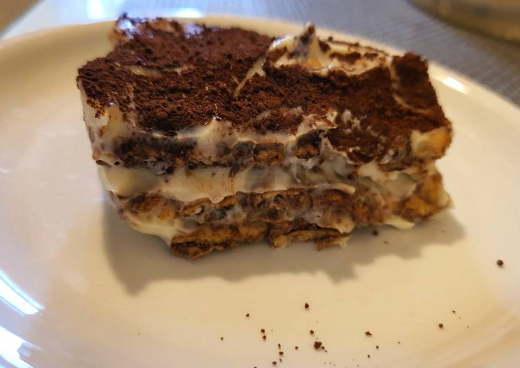 Diétás, kekszes tiramisu