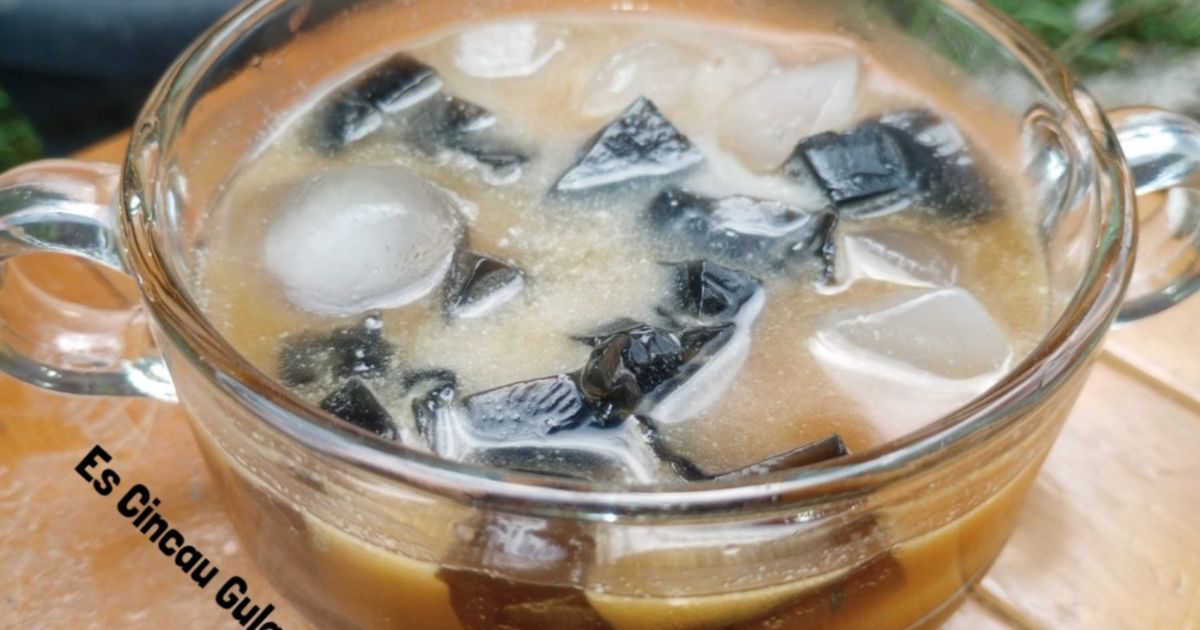 Es Konci (Kolang-kaling Cincau) Gula Merah