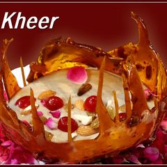 A picture of Paan kheer (Saamak rice).