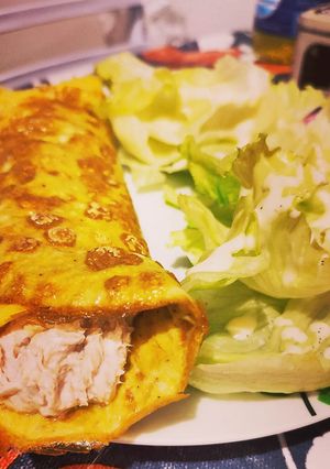 Une photo de Omelette roulée