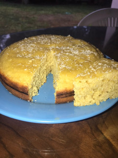 Una foto de Budín de naranja súper saludable y muy fácil!
