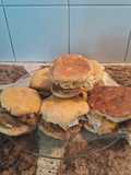 Milanesas clásicas al pan