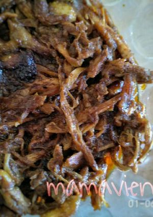 Foto resep Ayam Suir Bumbu Rendang Ala Mamavien