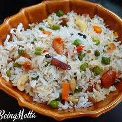 A picture of Bengali Vegetable Fried Pulao.