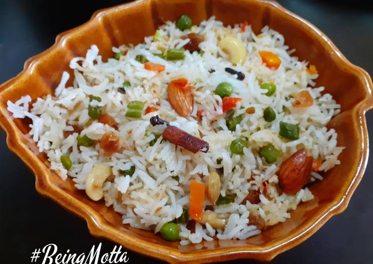 Bengali Vegetable Fried Pulao