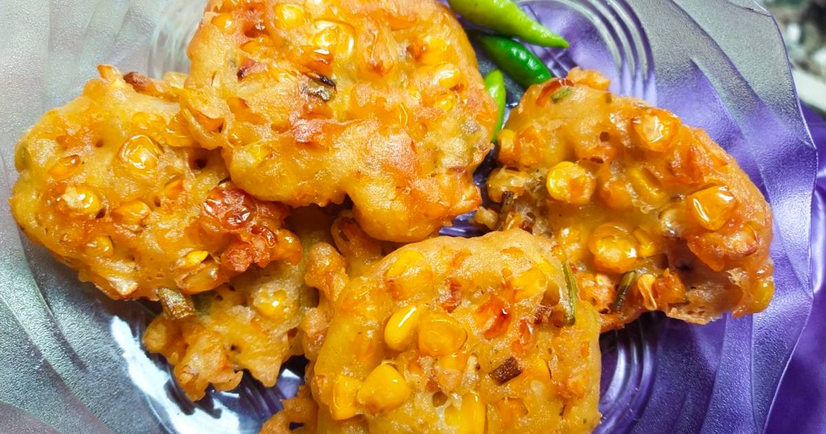 Resep Bakwan Jagung Kriuk Simple Banget Oleh Rebecca Grenze Cookpad