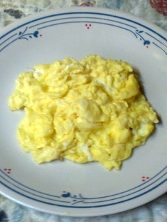 A picture of Fluffy Scrambled Eggs.