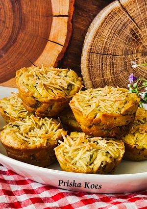 Foto resep Muffin Bayam Keju