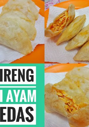Foto resep Cireng Isi Ayam Pedas