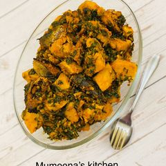 A picture of Yam porridge.